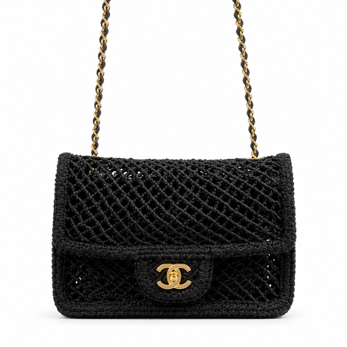 Chanel Classic Quilted Suede Shoulder Bag