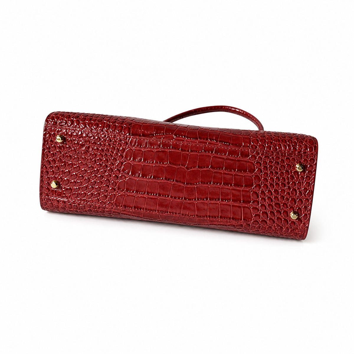 Chanel Croc-Embossed Leather Tote